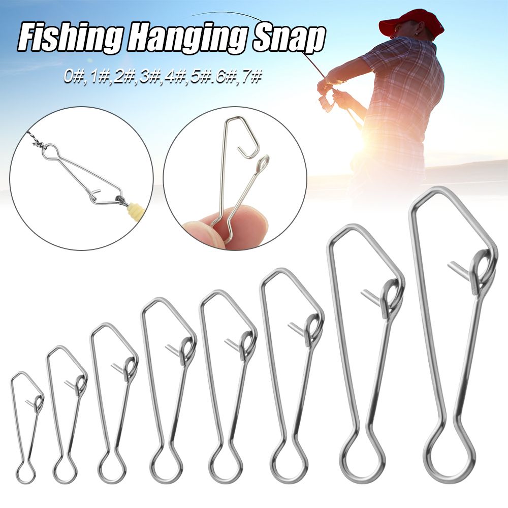 50pcs/pack Fast Clip Lock Fish - Saltwater Line recension och pris