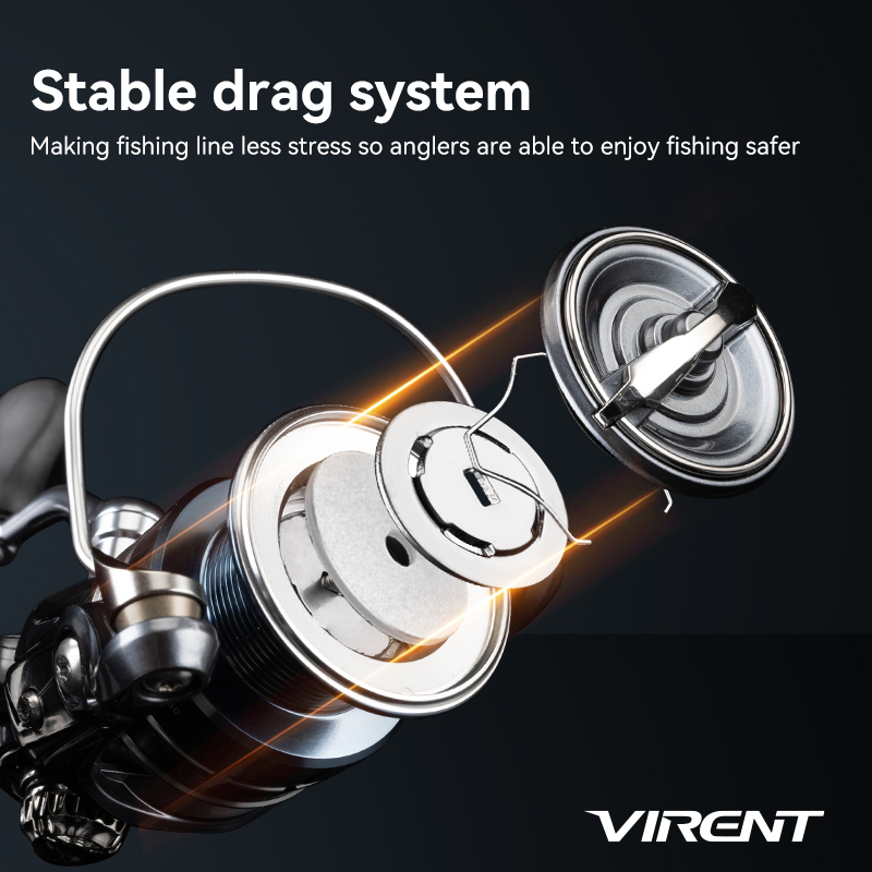TSURINOYA VIRENT 1000S C2000S  - Kastking Reel Zephyr recension och pris