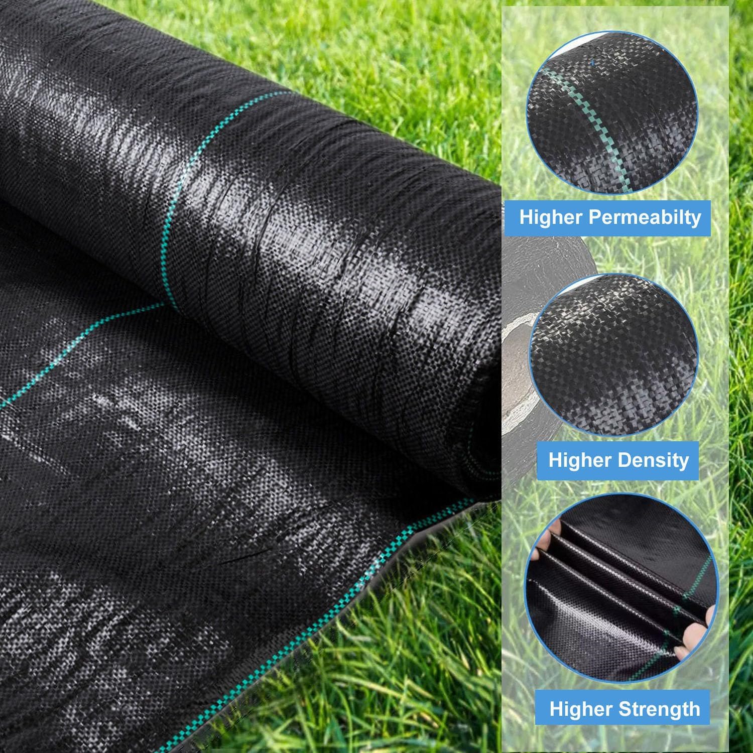 Heavy Duty Weed Barrier Landsc - Copolymer Line recension och pris